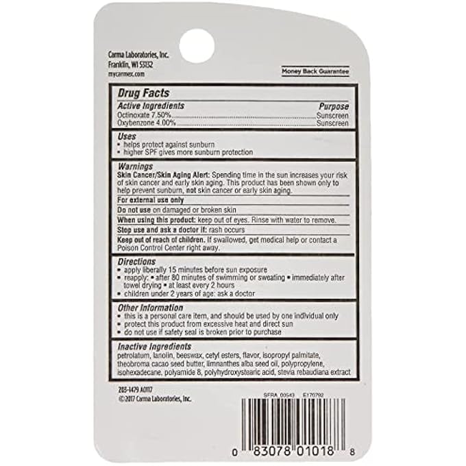CARMEX MOISTURIZING LIP BALM FRESH STRAWBERRY, 10 GM - Image 2